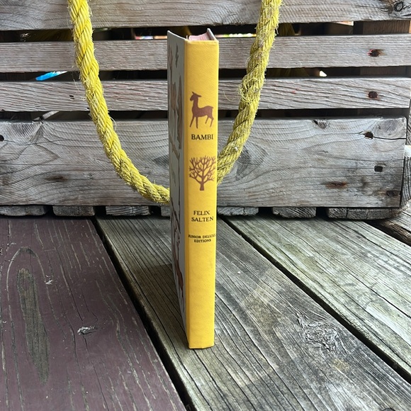 Vintage “Bambi” Junior Deluxe Edition Illustrated Children’s Book - Picture 3 of 7